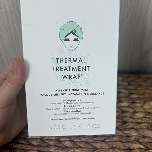 NIB ikoo Infusions Thermal Treatment Wrap Hydrate & Shine Mask, 2 Boxes (10 ct) - Picture 2 of 7